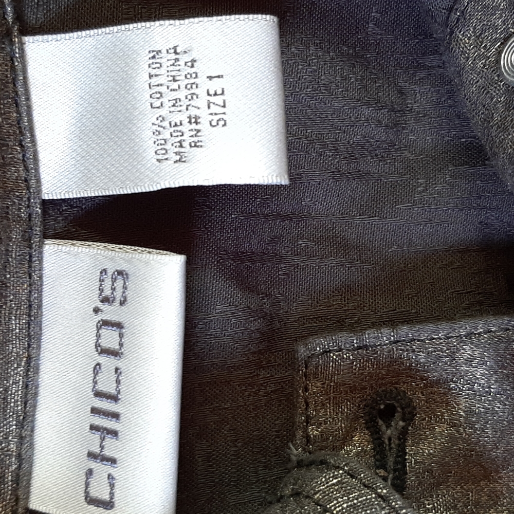 Chicos cotton copper metallic jacket - Picture 7 of 11